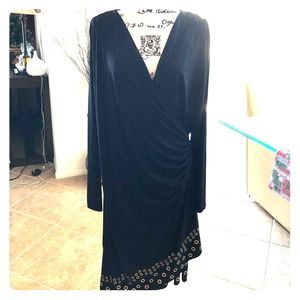 Michael Kors Faux Wrap Dress Size 2X